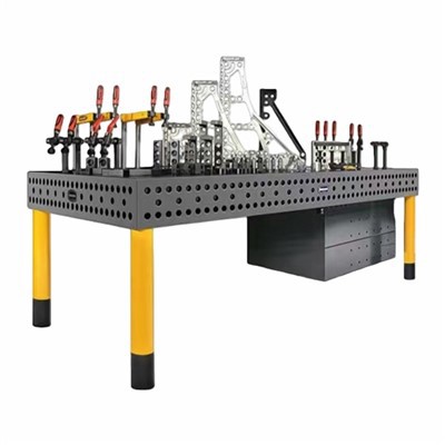 Mesa de fabricación de soldadura